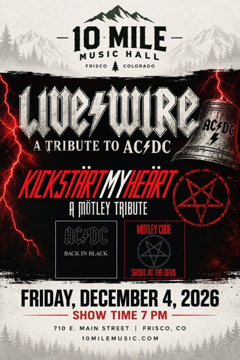IU 10th anniversary TourConcert 10周年 AC/DC & Motley Crue Tributes – featuring LiveWire & Kickstart My
